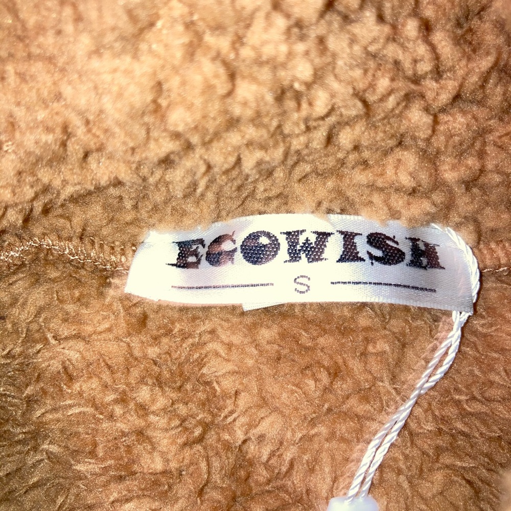 Camel Teddy Jacket - Picture 4 of 6